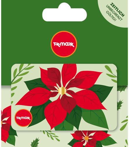 TK Maxx Christmas Poinsettia AT - DE